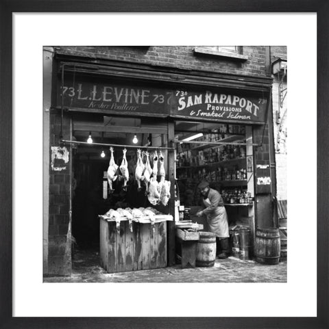 Two East End shops. c.1955