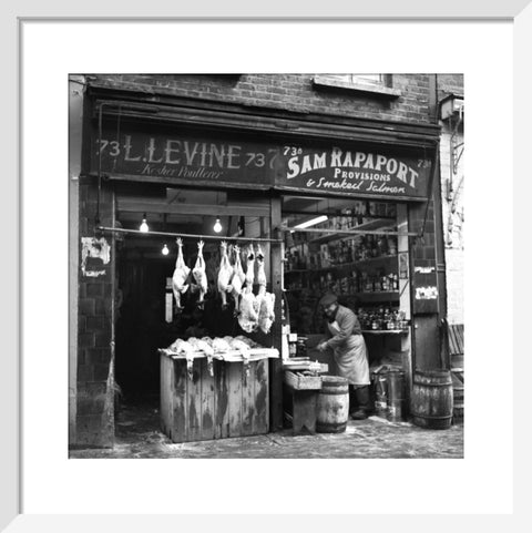 Two East End shops. c.1955