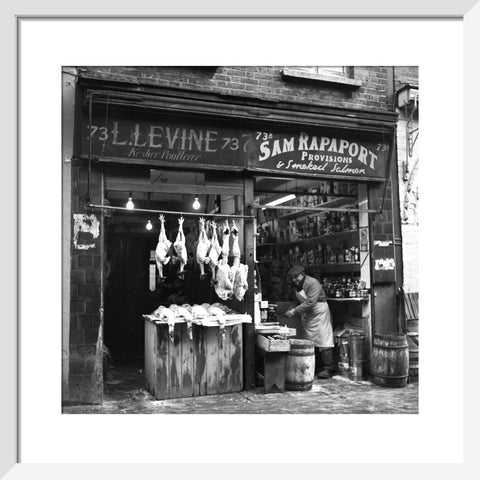 Two East End shops. c.1955