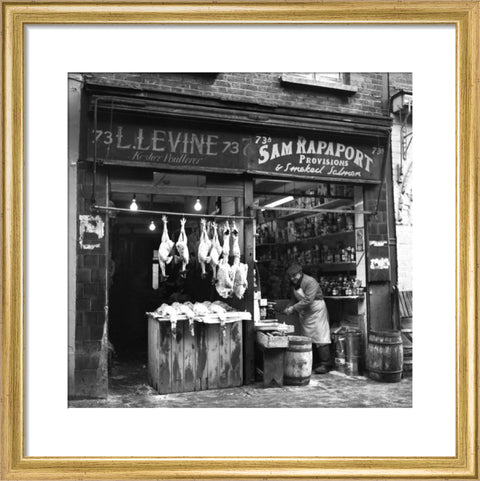 Two East End shops. c.1955