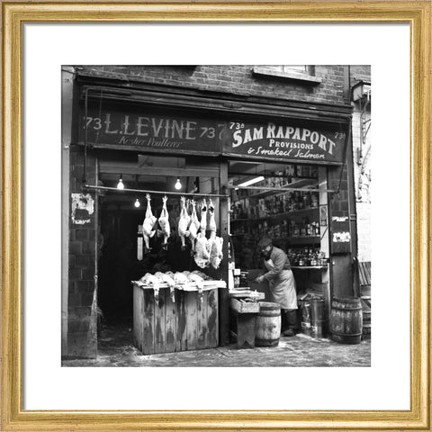 Two East End shops. c.1955