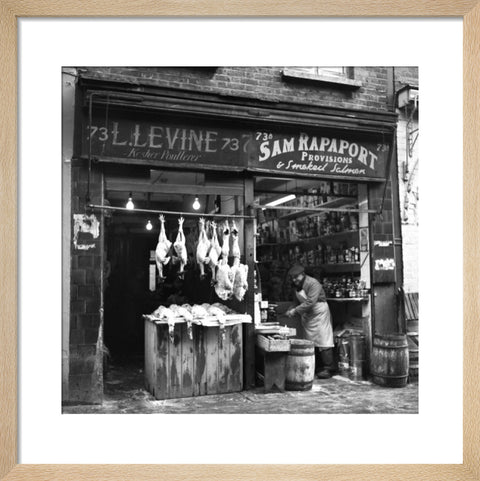 Two East End shops. c.1955