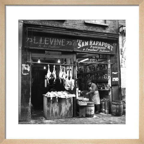 Two East End shops. c.1955