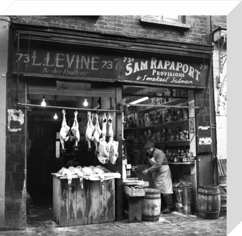 Two East End shops. c.1955