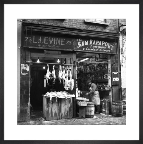 Two East End shops. c.1955