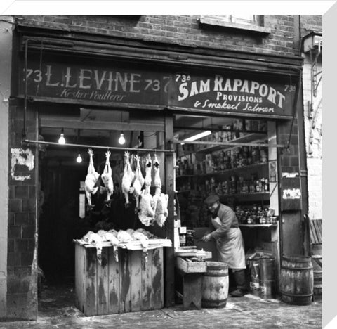 Two East End shops. c.1955