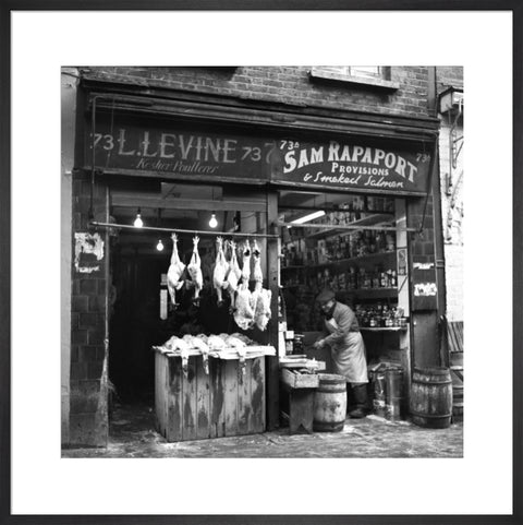 Two East End shops. c.1955