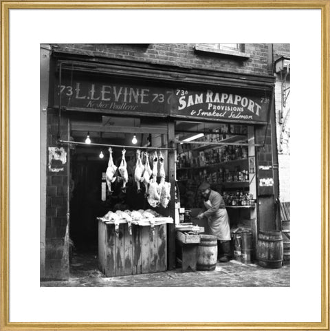 Two East End shops. c.1955