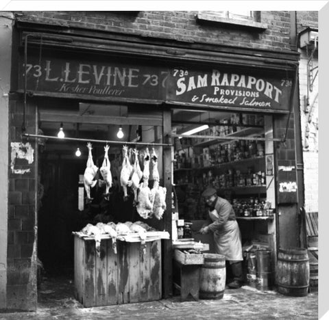 Two East End shops. c.1955