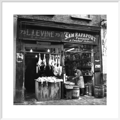 Two East End shops. c.1955