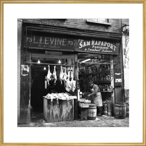 Two East End shops. c.1955