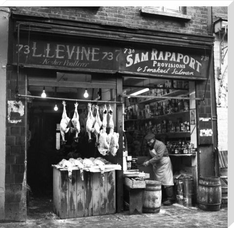 Two East End shops. c.1955