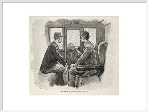 Illustration from the Strand Magazine;1893