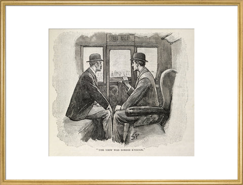 Illustration from the Strand Magazine;1893