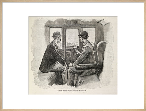 Illustration from the Strand Magazine;1893