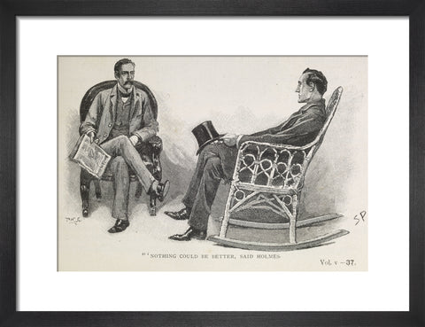 Illustration from the Strand Magazine 1893