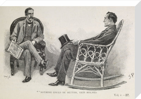 Illustration from the Strand Magazine 1893