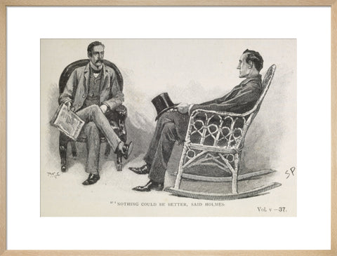 Illustration from the Strand Magazine 1893