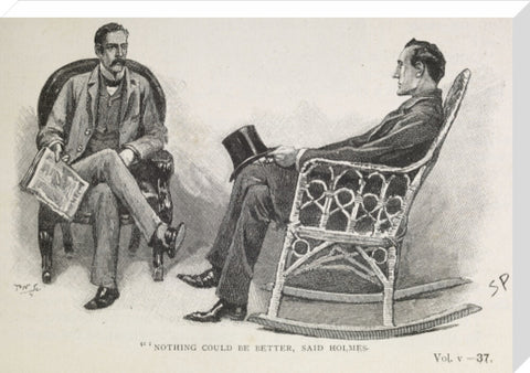 Illustration from the Strand Magazine 1893