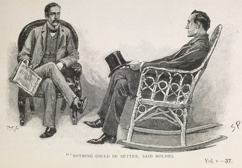 Illustration from the Strand Magazine 1893