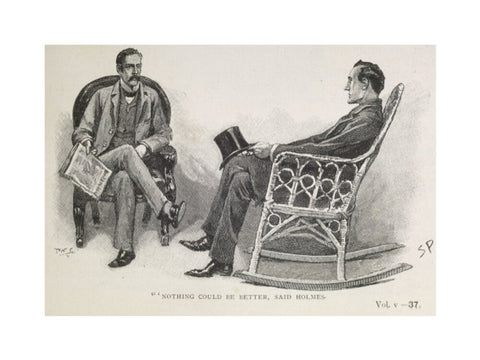 Illustration from the Strand Magazine 1893