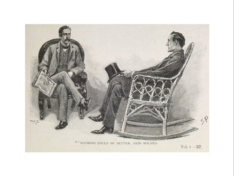 Illustration from the Strand Magazine 1893