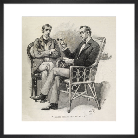 Sherlock Holmes Illustration from the Strand Magazine1893