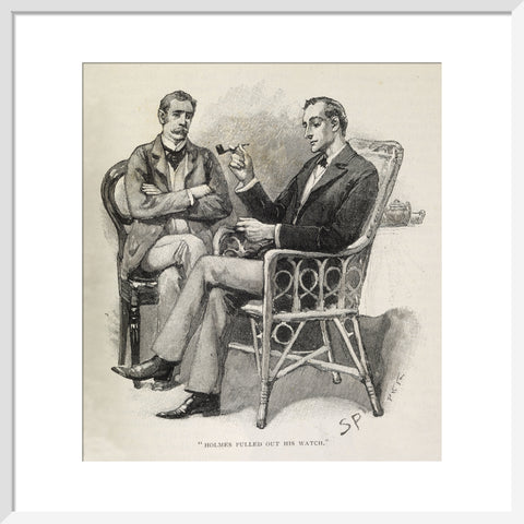 Sherlock Holmes Illustration from the Strand Magazine1893