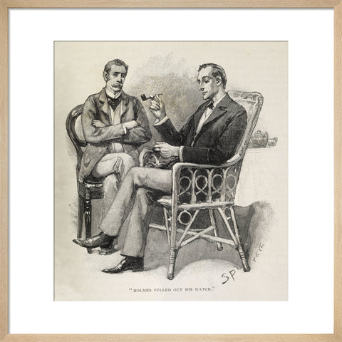 Sherlock Holmes Illustration from the Strand Magazine1893