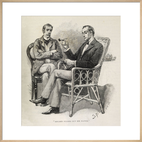 Sherlock Holmes Illustration from the Strand Magazine1893