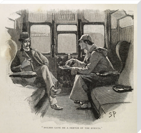 Illustration from the Strand Magazine 1892