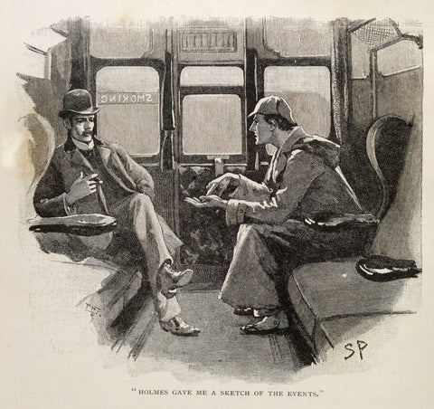 Illustration from the Strand Magazine 1892