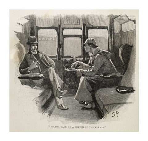 Illustration from the Strand Magazine 1892