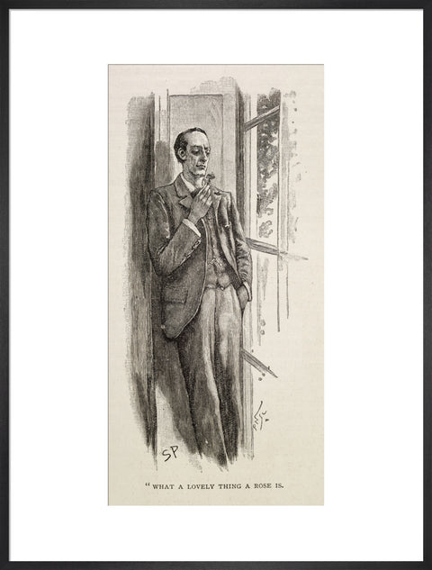 Illustration from the Strand Magazine;1893