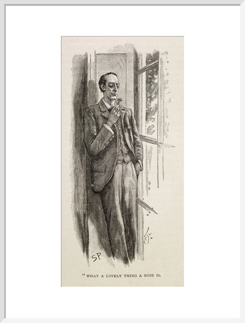 Illustration from the Strand Magazine;1893