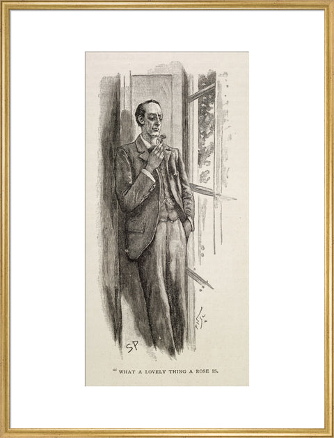 Illustration from the Strand Magazine;1893