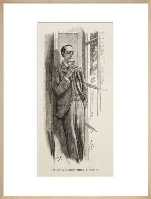Illustration from the Strand Magazine;1893