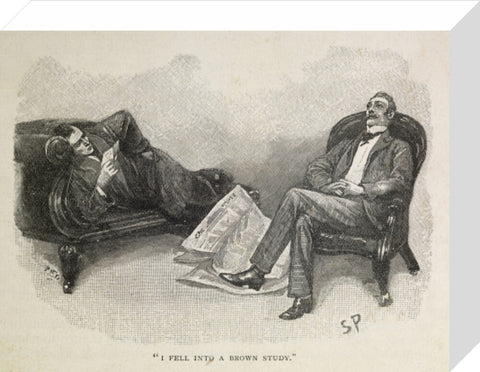 Illustration from the Strand Magazine 1893