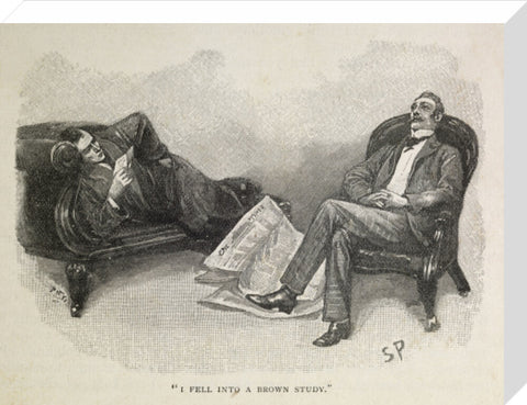 Illustration from the Strand Magazine 1893