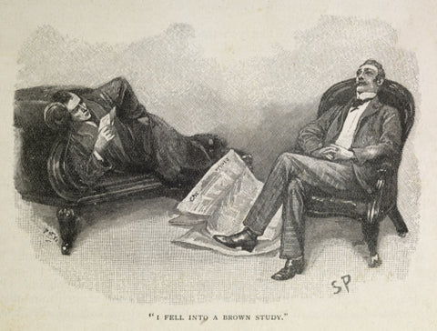 Illustration from the Strand Magazine 1893