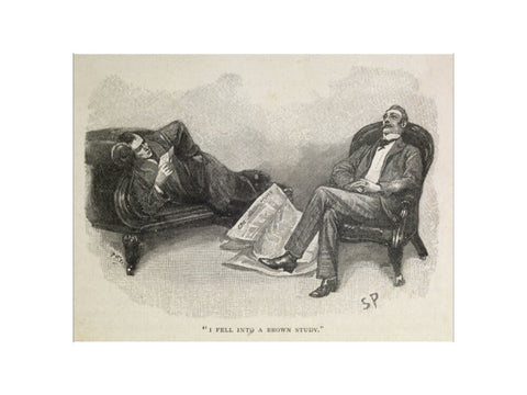 Illustration from the Strand Magazine 1893