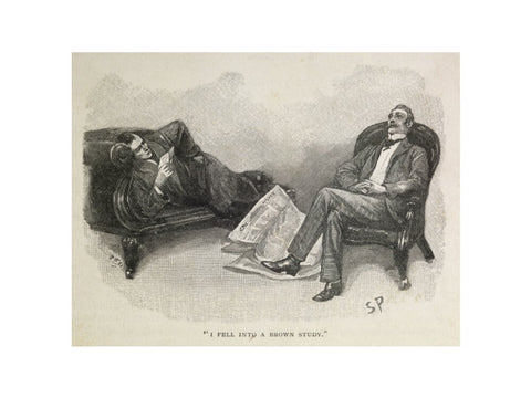 Illustration from the Strand Magazine 1893