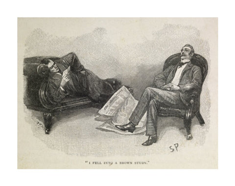 Illustration from the Strand Magazine 1893