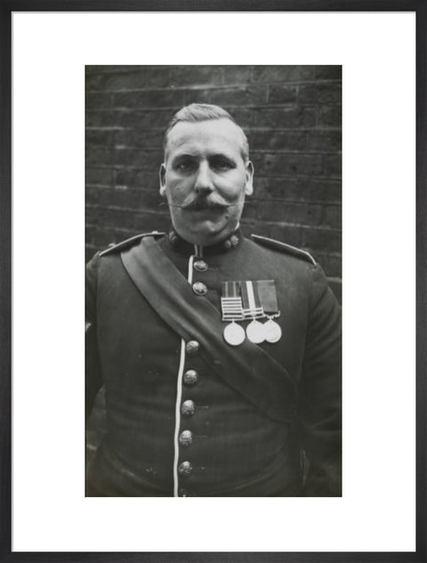 Sergeant Major wearing medals c.1913