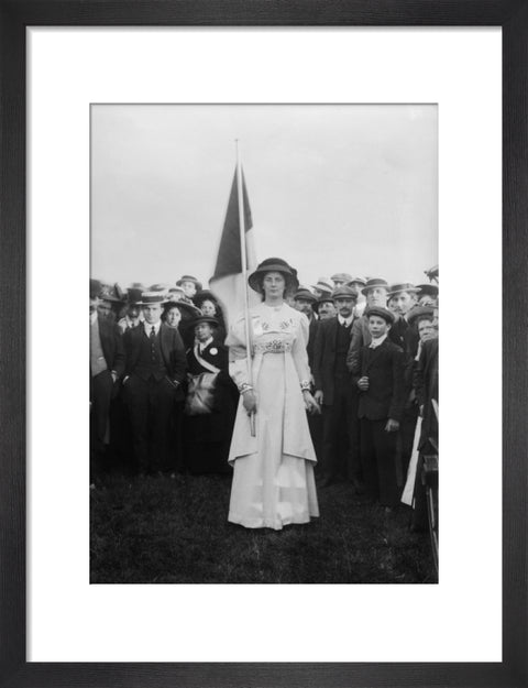 Charlotte Marsh in Hyde Park 1908