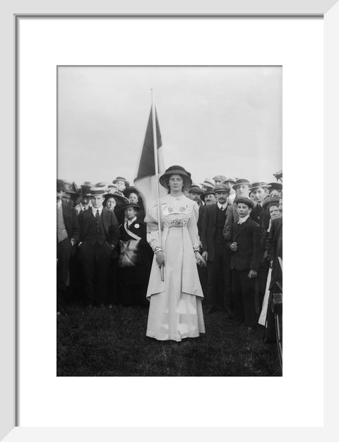 Charlotte Marsh in Hyde Park 1908
