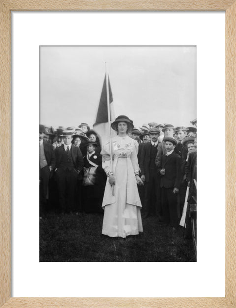 Charlotte Marsh in Hyde Park 1908