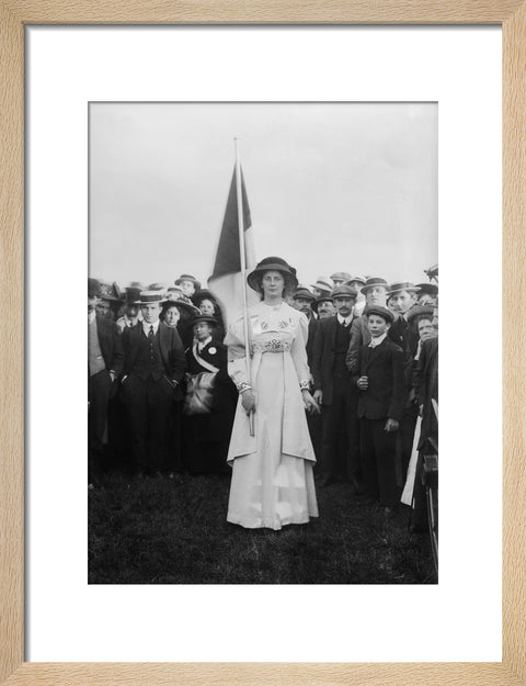 Charlotte Marsh in Hyde Park 1908