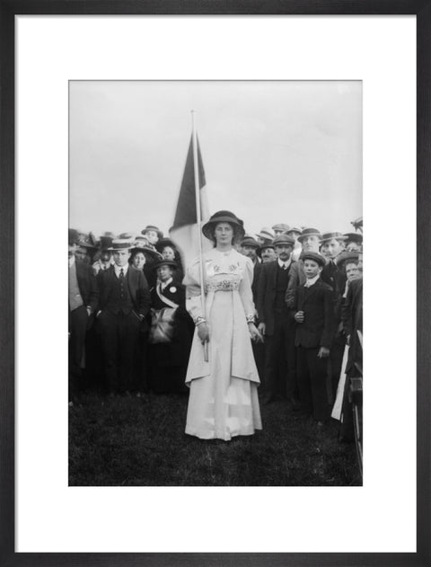 Charlotte Marsh in Hyde Park 1908