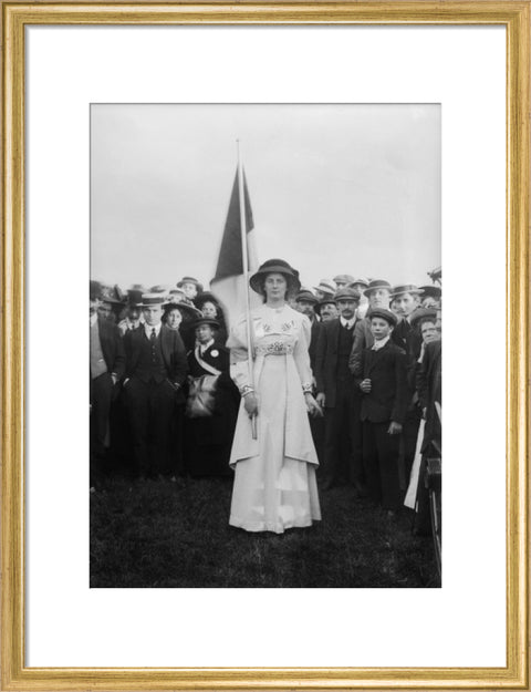 Charlotte Marsh in Hyde Park 1908